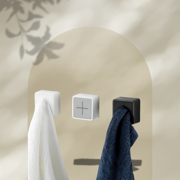 Punch-Free Silica Gel Towel Holder Set