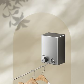 Retractable Stainless Steel Clothesline Dryer