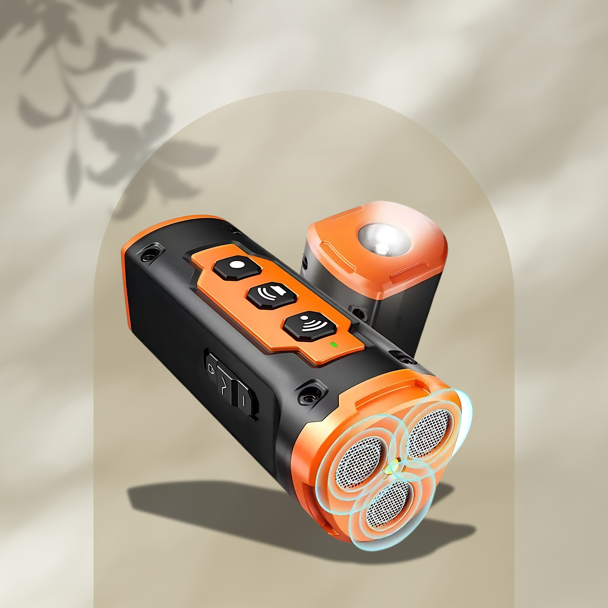 2023 Ultrasonic Dog Training and Bark Deterrent Device with LED Flashlight