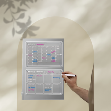 Magnetic Calendar Board Planner