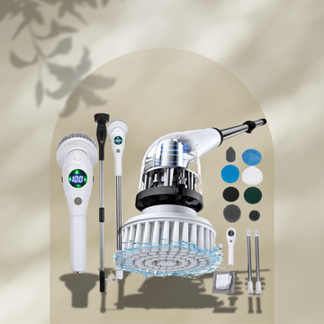Multifunctional 8-in-1 Electric Cleaning Brush