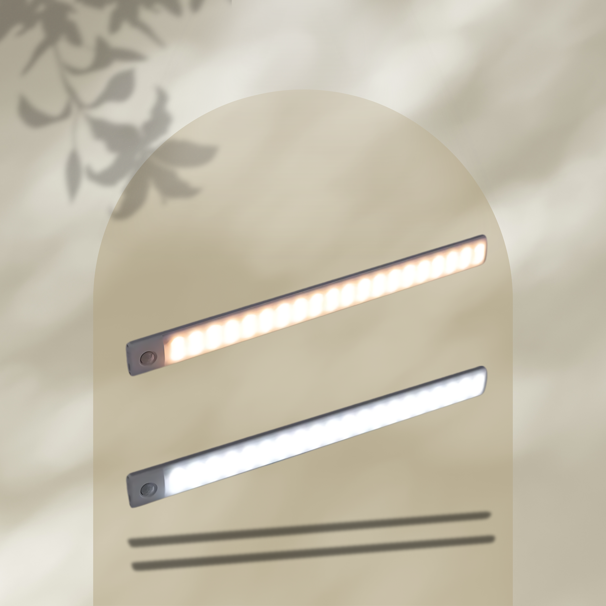 3-Color Motion Sensor LED Cabinet Light